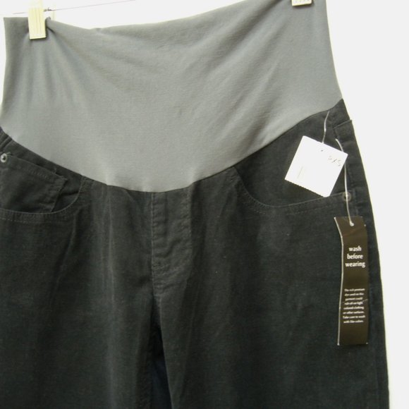 New A Pea in the Pod Black Cord Pants - Picture 2 of 6